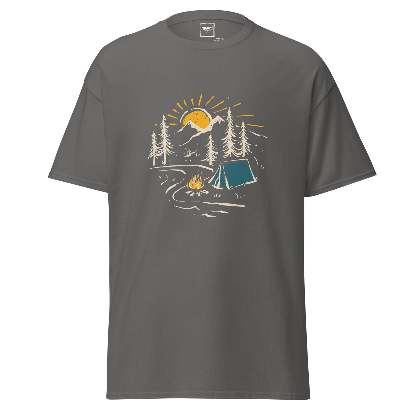 Retro Camping T-Shirt für Outdoor-Abenteuer – Classic Standard