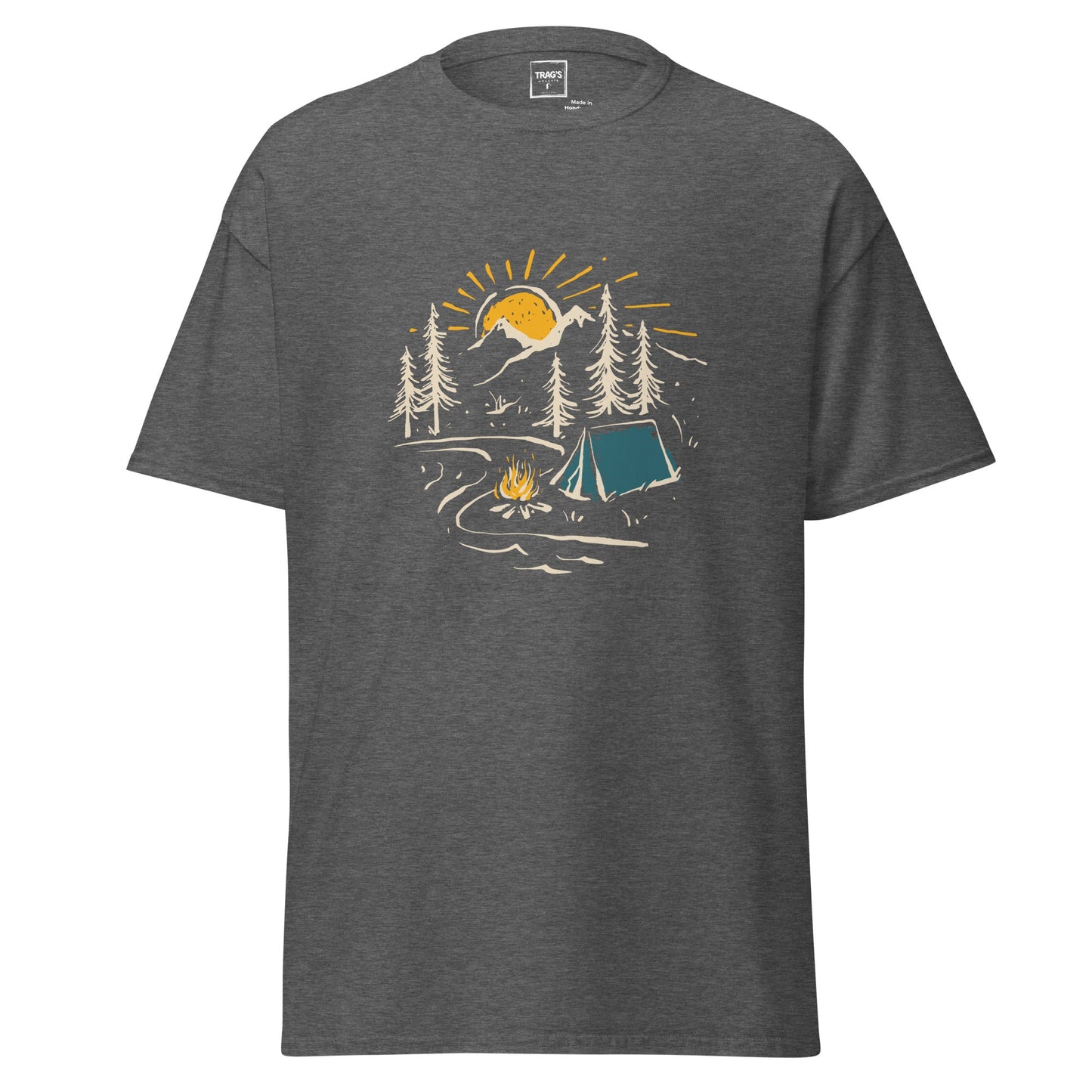 Retro Camping T-Shirt für Outdoor-Abenteuer – Classic Standard