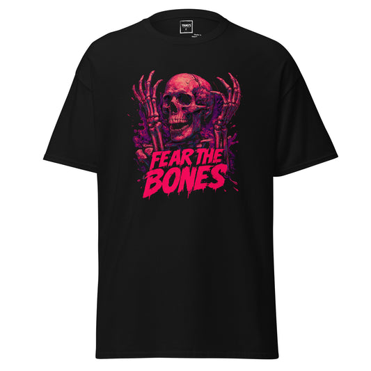 Halloween T-Shirt „Fear the Bones“ – Classic Standard
